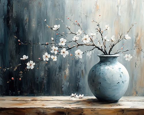 Nature morte aux fleurs d'automne