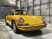 Porsche Pracht in Levendige Tinten van Bart Veeken thumbnail