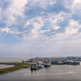 Port of Lauwersoog from the WEC by R Smallenbroek