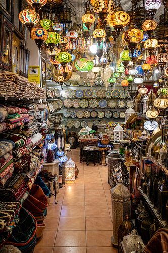 Souk oriental en Andalousie sur Alexander Baumann