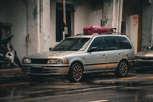 Wagon délabré à George Town