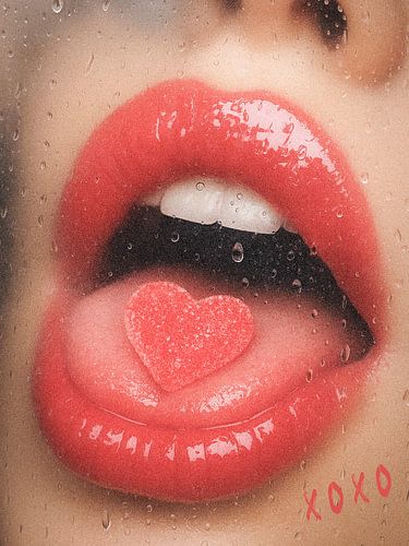 Sugar Heart Lips von Dagmar Pels