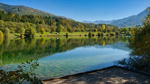 See der Iles de Chéran in den französischen Alpen