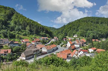 Kuuroord Zorge in het Harz gebergte van Peter Eckert