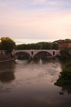 De Ponte Milvio in Rome van Wendy Hilberath