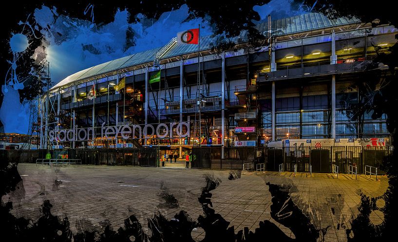 Stade Feyenoord ART Rotterdam "De Kuip" Avant par MS Fotografie | Marc van der Stelt