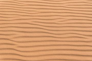 Lignes de sable serpentant dans le Sahara | Mauritanie