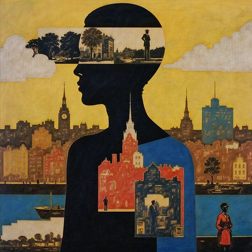 Portret van moderne vrouwelijkheid