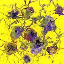 Sun Dance Vibrant Hammer Smash Abstract by Dorothy Berry-Lound thumbnail