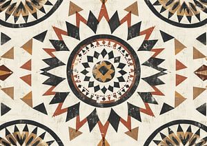 Boho farbenfrohe Arbeit