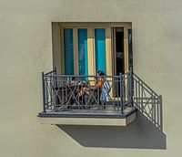 Petit déjeuner sur le balcon