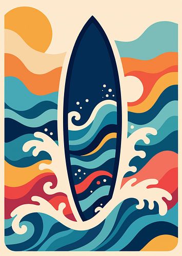 Colors of Surfing by SHAKALAB