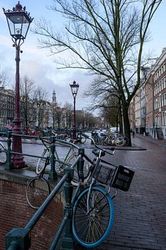 Ein gestohlenes Fahrrad in Amsterdam