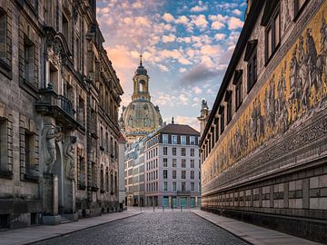 Historische Stadt Dresden von Michael Abid