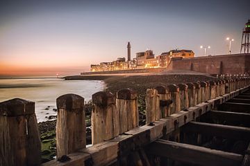 Vlissingen in de avond van Robin Hardeman