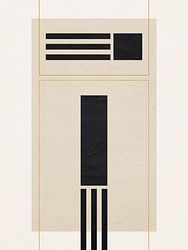 Minimalistische Abstrakte Geometrische Kunst