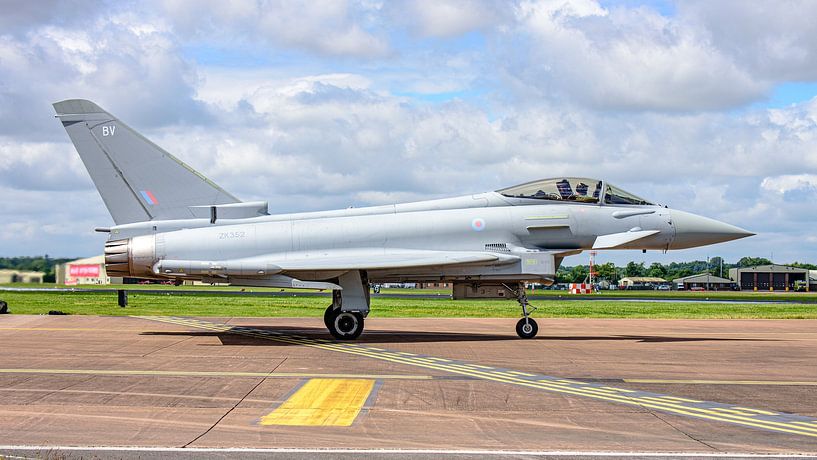 Royal Air Force Eurofighter Typhoon. by Jaap van den Berg
