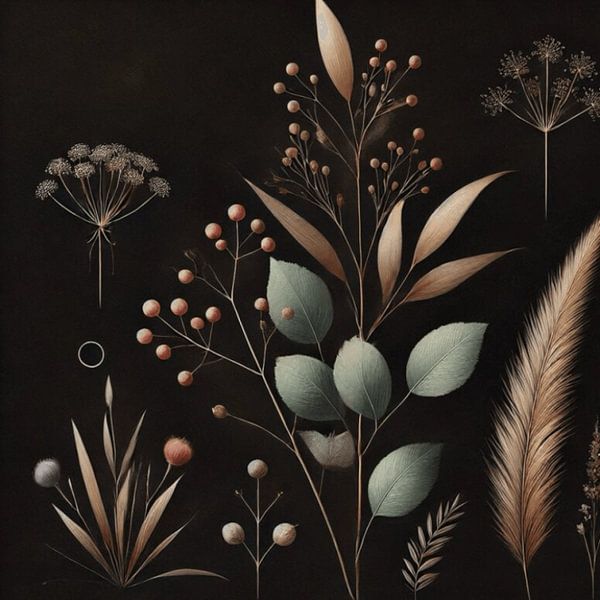 botanische Blase von CanvasbyCaro