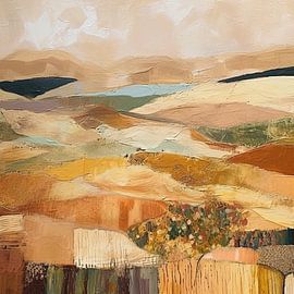 Hügellandschaft - Harmonie in der Landschaft