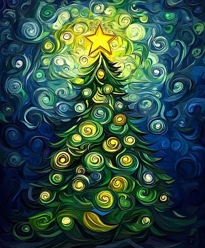 Arbre de Noël van Gogh