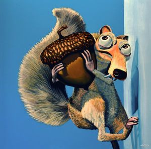 Scrat Ice Age van Paul Meijering