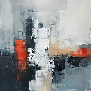 Stadsleven | Fiery Silence Break van Modern Collection