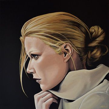 Gwyneth Paltrow schilderij von Paul Meijering
