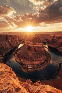 Goldene Stunde im Canyon