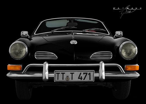VW Karmann-Ghia (Type 14) in black