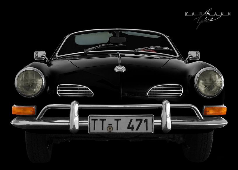 VW Karmann-Ghia (Type 14) in het zwart van aRi F. Huber