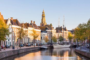 Hoge der A in het Laatste Zonlicht