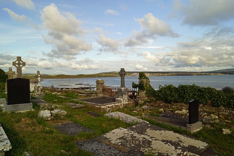 Die Ruinen der mittelalterlichen Kirche von Kilmacreehy  mit Friedhof von Babetts Bildergalerie