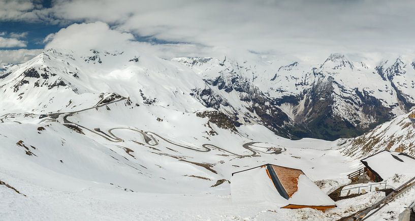 Uitzicht op de Großglockner van Menno Schaefer