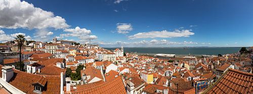 Lissabon - Alfama (Panorama)
