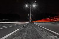 Lightpainting : Passage de voitures