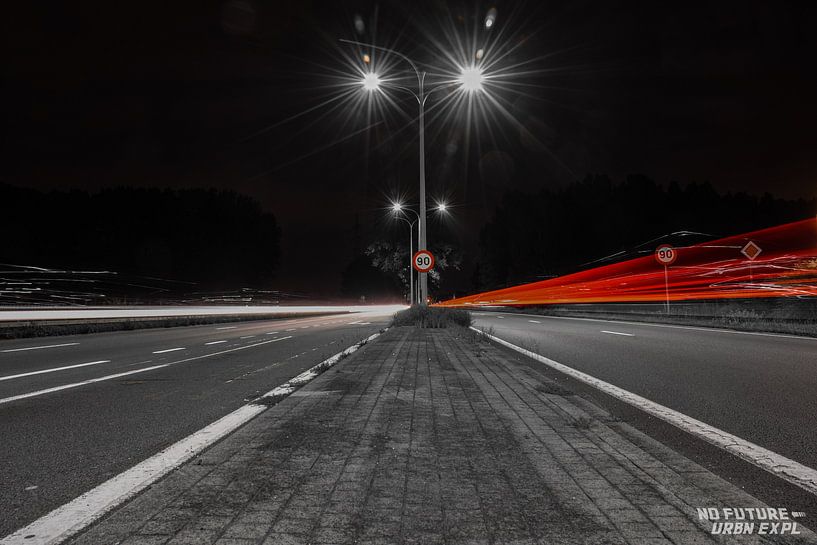 Lightpainting: Vorbeifahrende Autos von Jarno De Smedt