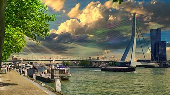 Erasmusbrug in Rotterdam