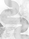 Japandi Regenboog Platina Grijs van Mad Dog Art thumbnail