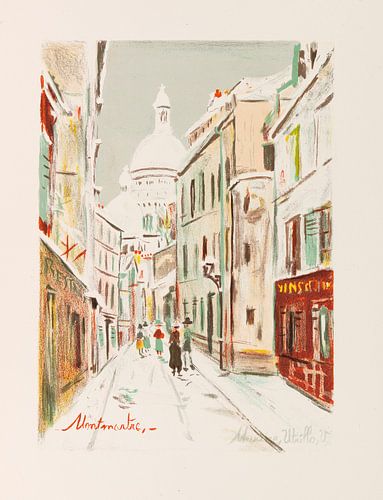Maurice Utrillo, Carco, Montmartre, 1947