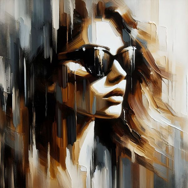 Sunny glasses by FoXo Art