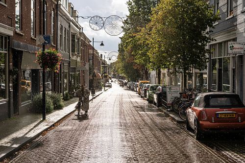 Die Klarendalse Straße - Mann im Regen