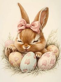 cute bunny by haroulita