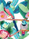 Birds in Spring by Goed Blauw thumbnail