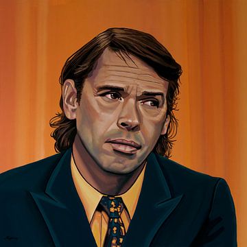 Jaques Brel Painting by Paul Meijering
