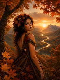 Der Geist des Herbsttals von Hayley Landseer