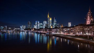 Frankfurt am Main / Skyline van Michael Blankennagel