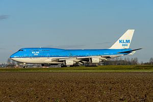 KLM Boeing 747-400 Stadt Paramaribo.