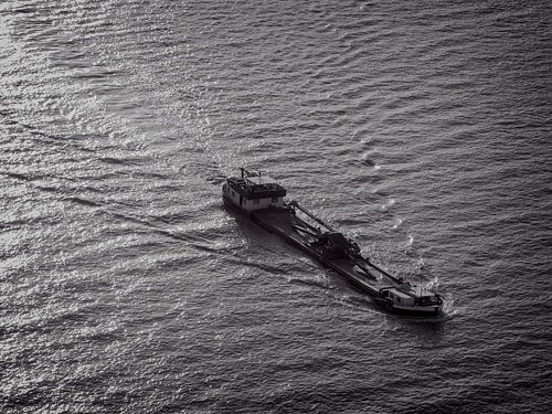 Bateau sur la Nouvelle Meuse, Rotterdam