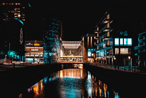 Hoog Catharijne in de nacht