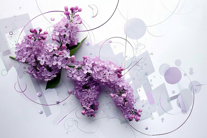 Butterfly bush by Poster Art Shop
